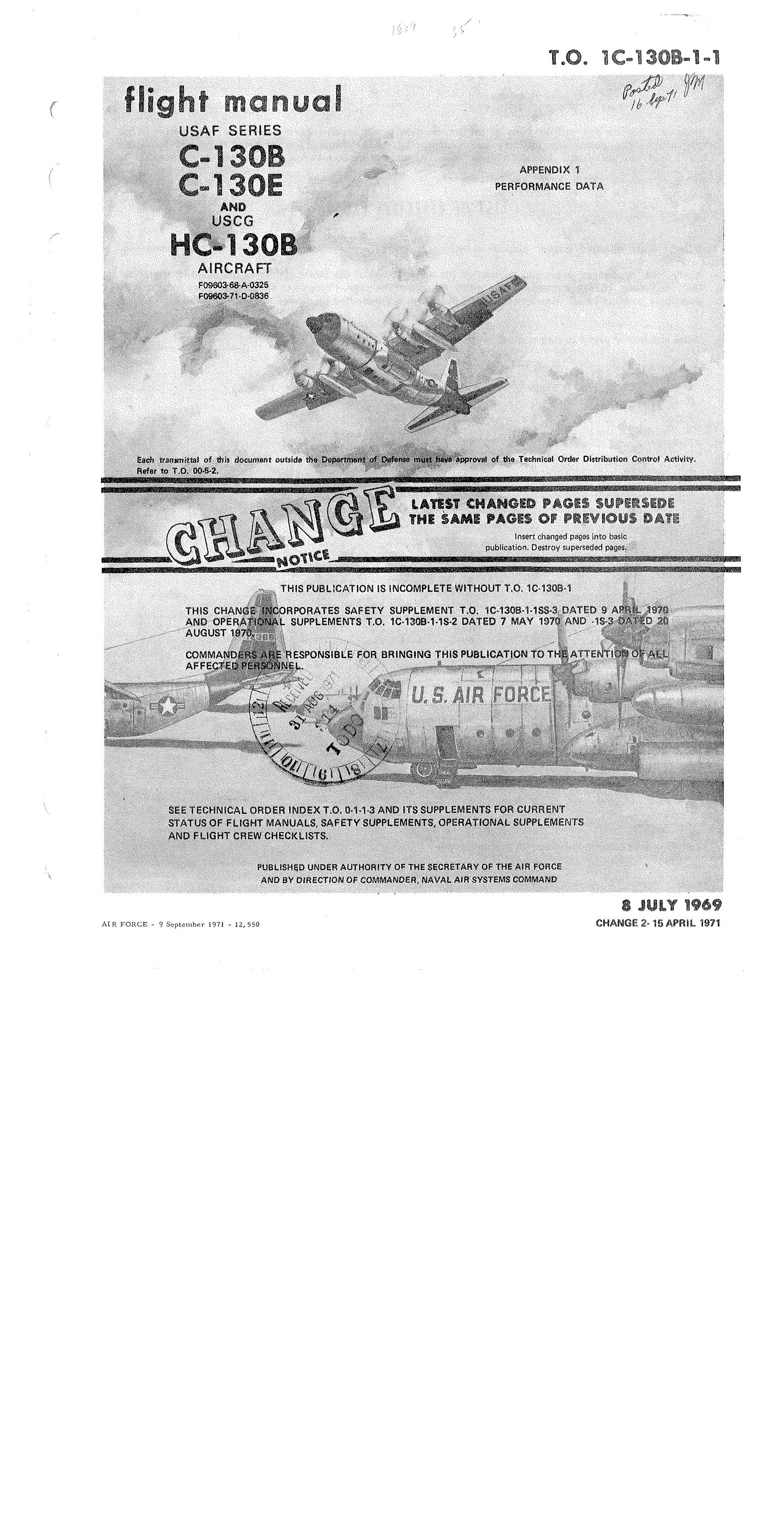 USCG Lockheed C 130 Flight Manual, PDF, Aerospace Engineering