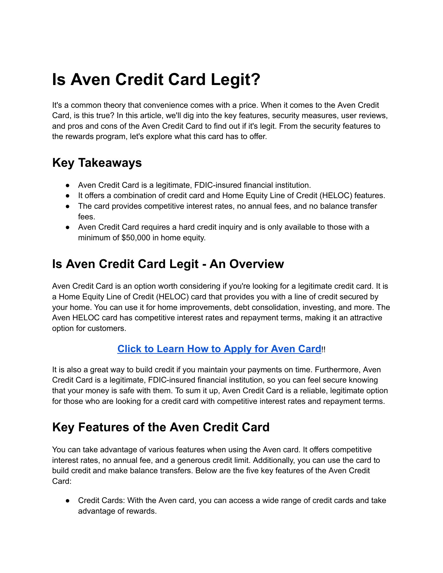 Credit card, Rewards, Interest Rates & Security