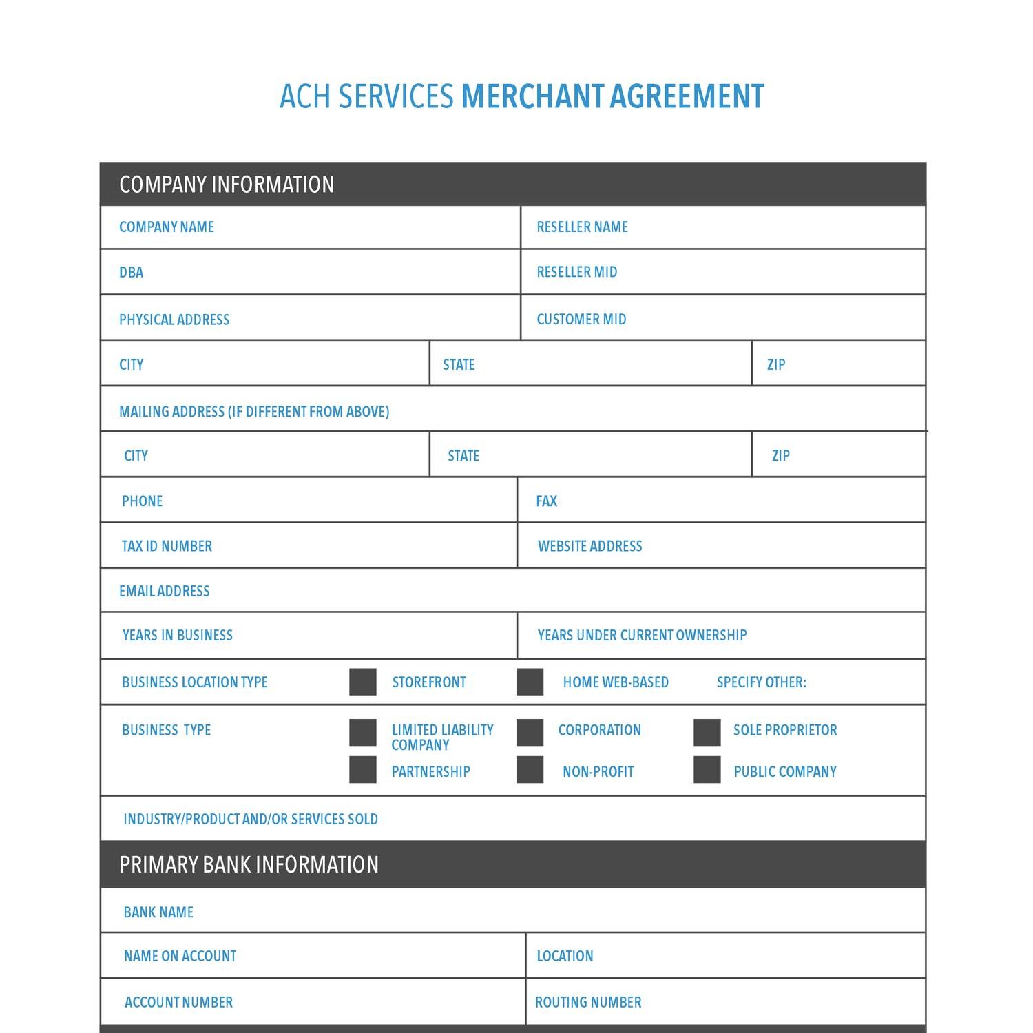 ACH Merchant Agreement.pdf | DocDroid