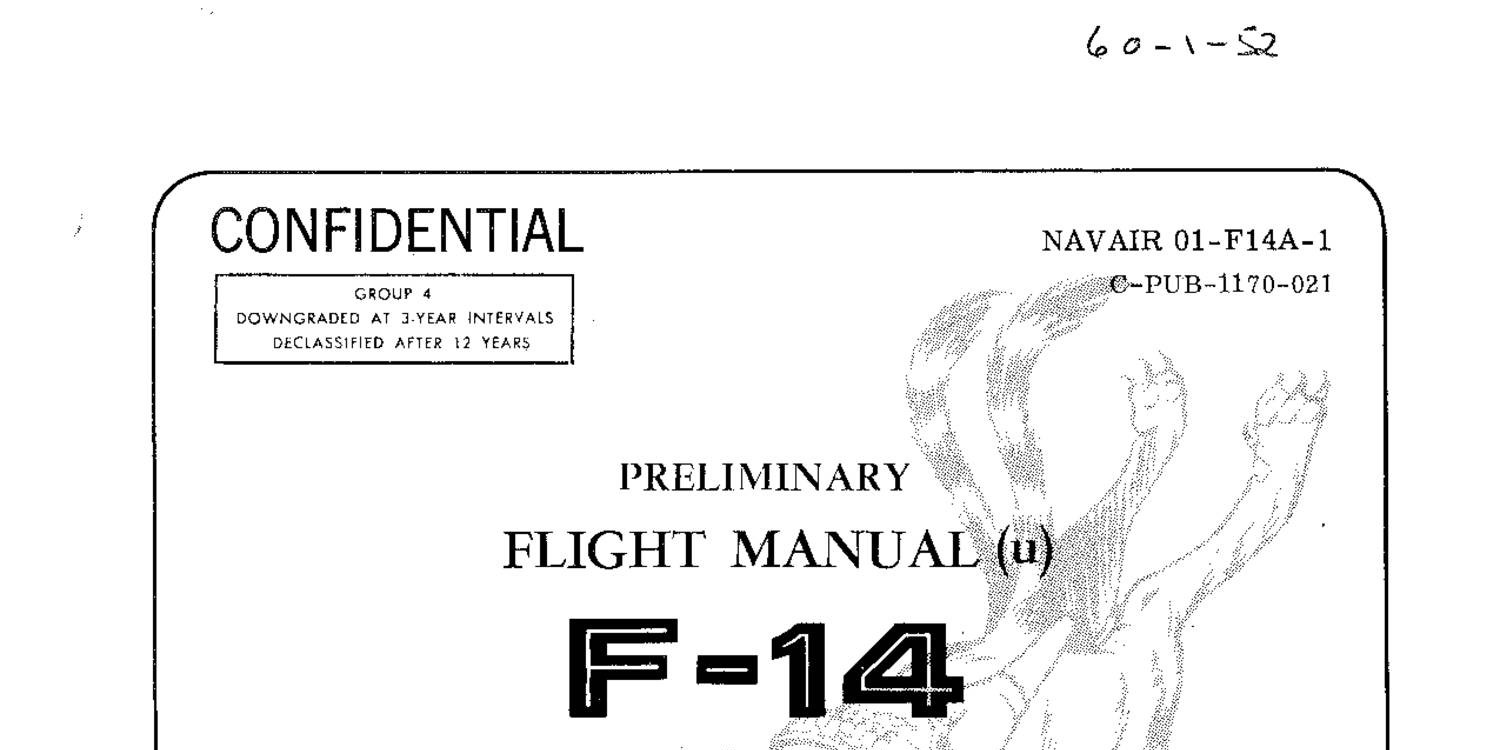 Grumman F-14A Utility Preliminary Flight Manual.pdf | DocDroid