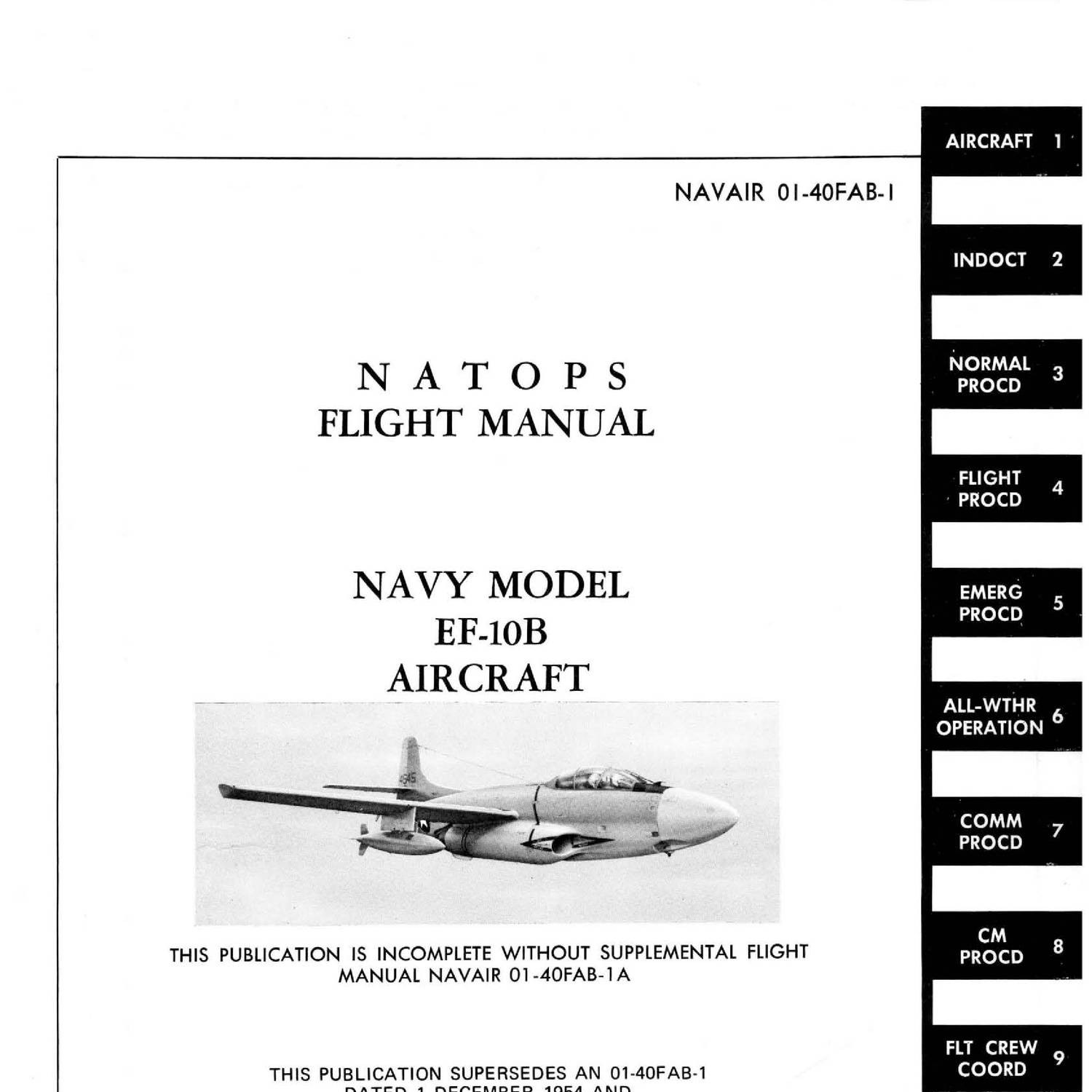 Douglas EF-10B Flight Manual April 1969.pdf | DocDroid