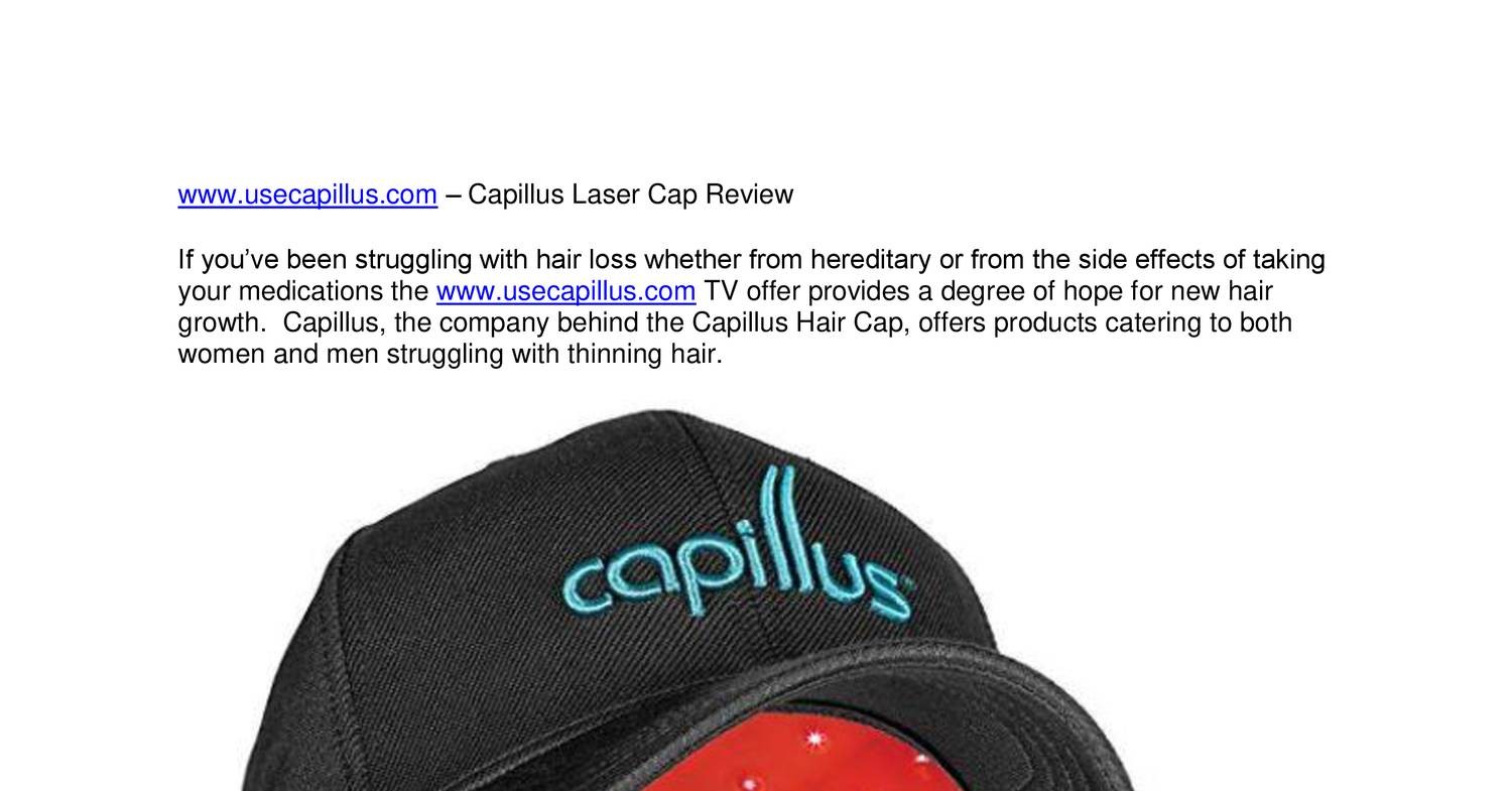 Capillus deals cap reviews