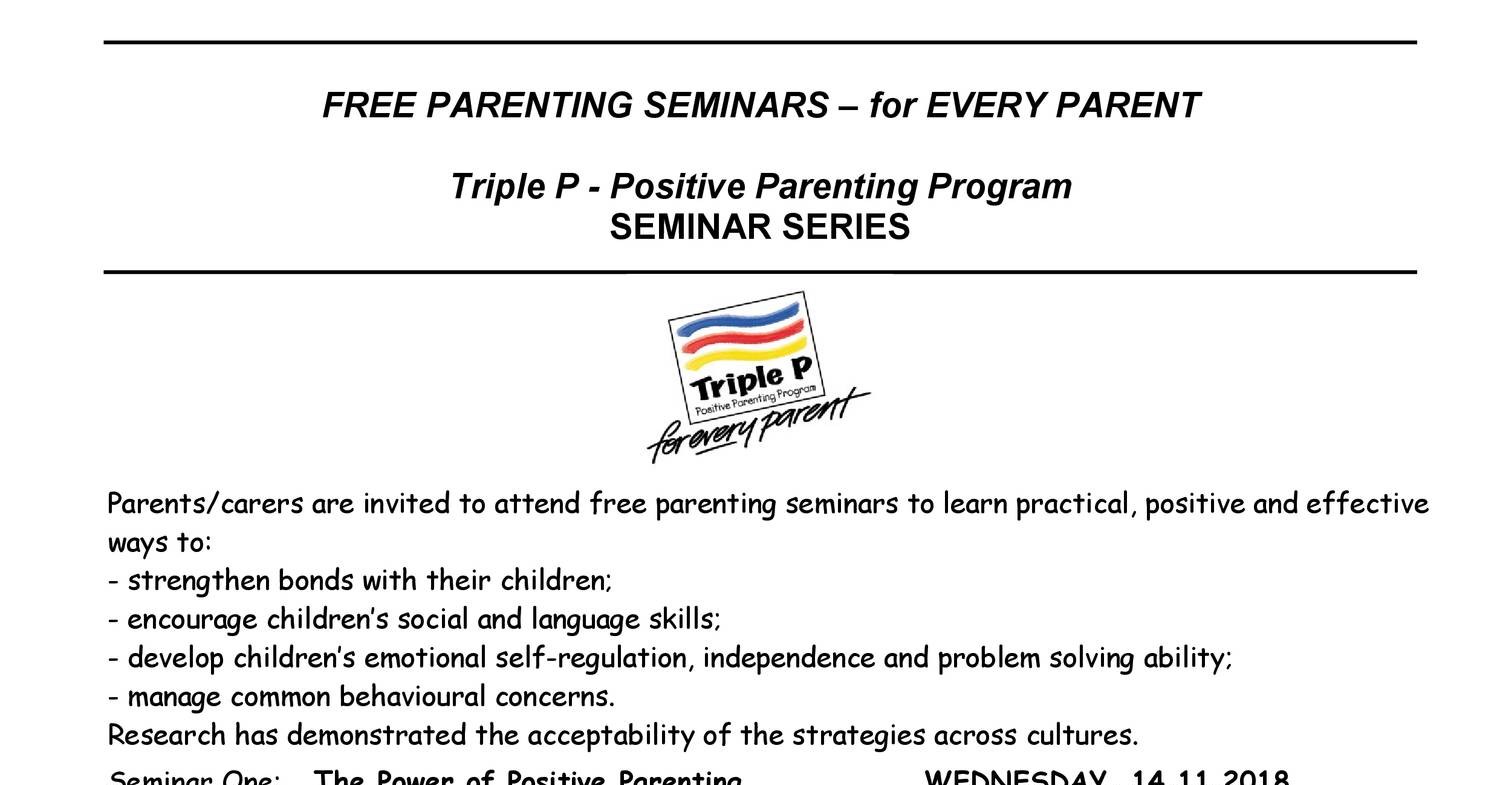 The Power of Positive Parenting Workshop.pdf | DocDroid