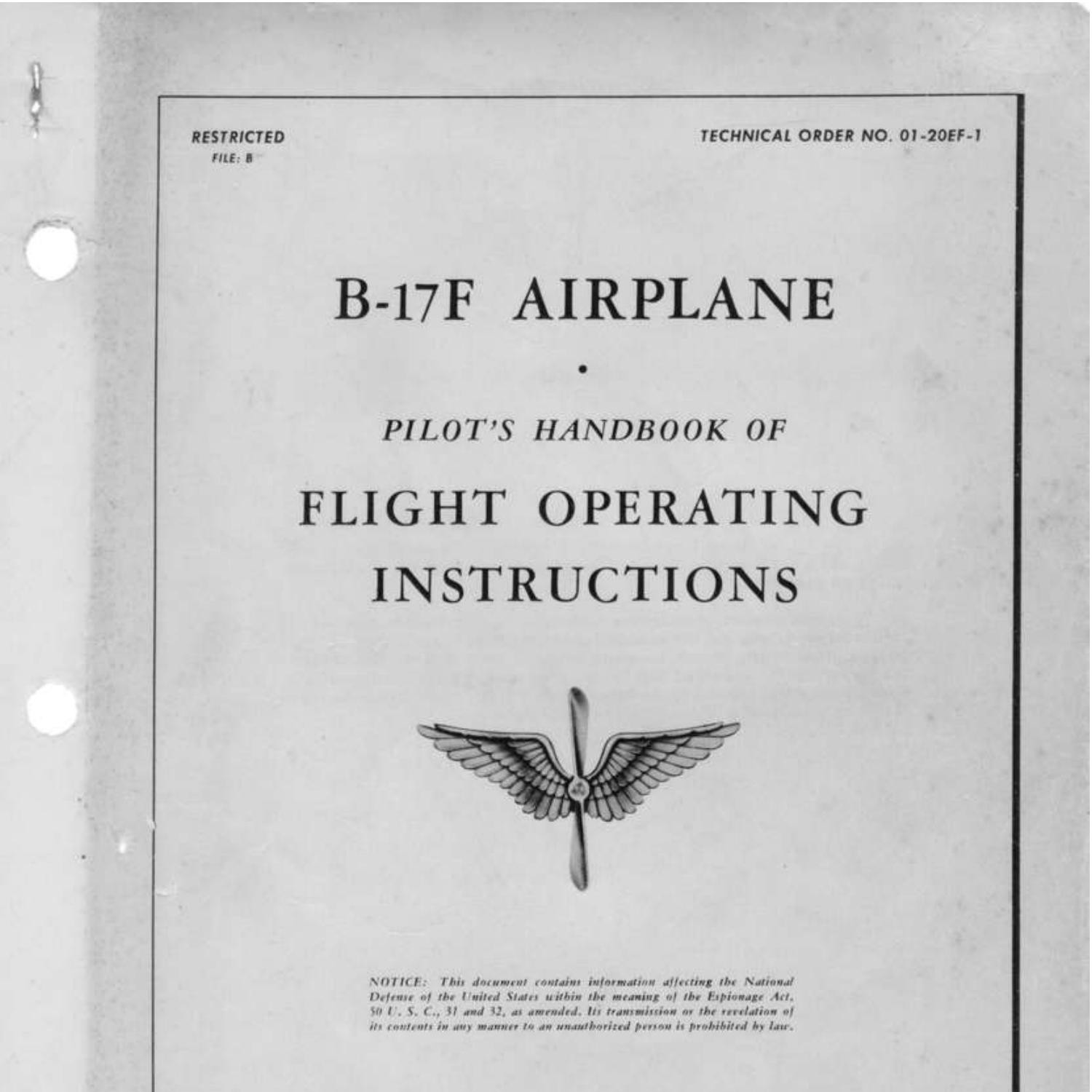 Boeing B-17F Flight Handbook.pdf | DocDroid